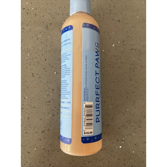 NEW Purrfect Paws SHAMPOO 8 oz RAINDROPS & VIOLETS Bath & Body Works - Picture 3 of 8